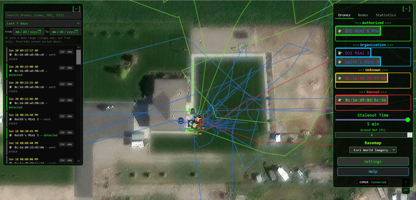 Drone-Mapper Starter Kit — Software License + 1 Home Node + 2 Remote Detectors